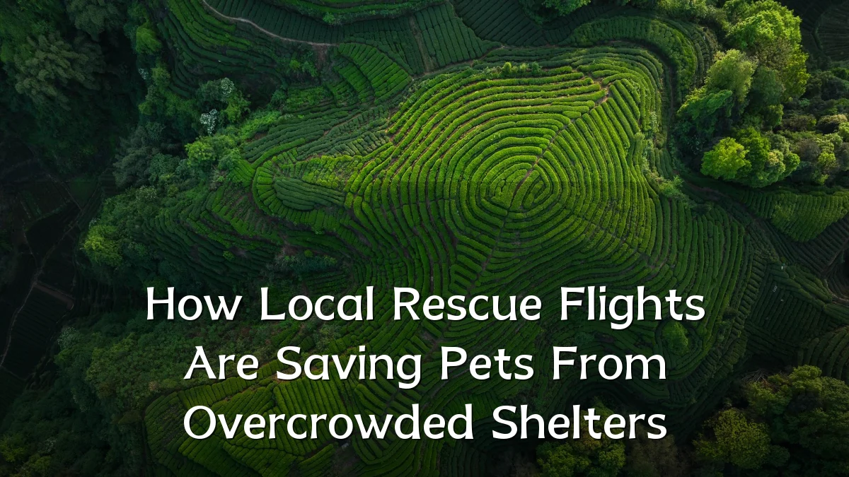 How Local Rescue Flights Are Saving Pets From Overcrowded Shelters