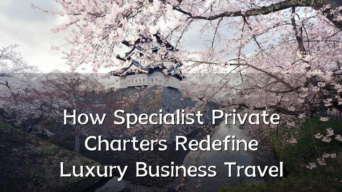 How Specialist Private Charters Redefine Luxury Business Travel