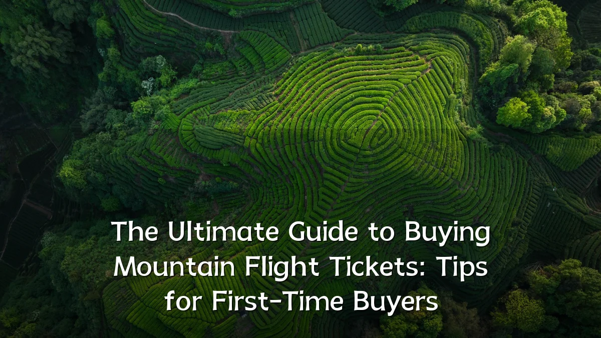 The Ultimate Guide to Buying Mountain Flight Tickets: Tips for First-Time Buyers